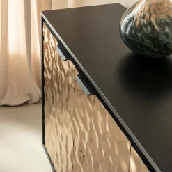 Made in Meubles Buffet<Buffet en bois de manguier et métal Nebula