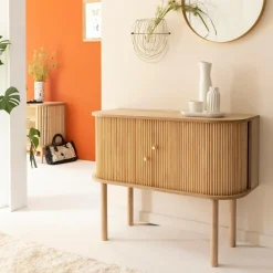 Made in Meubles Buffet<Buffet en bois de pin clair Colin