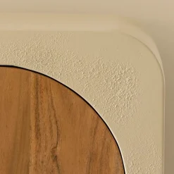 Made in Meubles Buffet<Buffet en bois effet béton et bois d'acacia Dalva