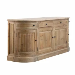 Made in Meubles Buffet<Buffet en bois recyclé 180 cm Garance