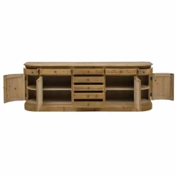 Made in Meubles Buffet<Buffet en bois recyclé 225 cm Garance