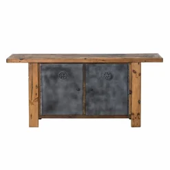 Made in Meubles Buffet<Buffet en bois recyclé et métal Hector