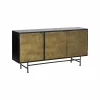 Made in Meubles Buffet<Buffet en laiton et métal Janelle