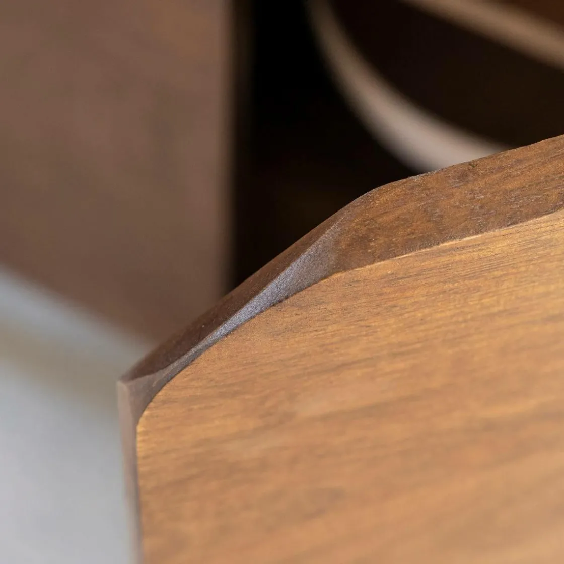 Made in Meubles Buffet<Buffet en marbre et bois de manguier Sienne