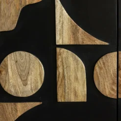 Made in Meubles Buffet<Buffet en métal et bois de manguier Metinna