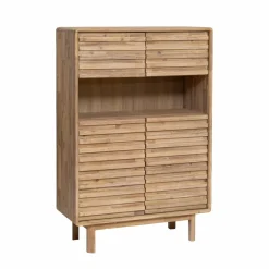 Made in Meubles Buffet<Buffet haut en bois d'acacia Marin