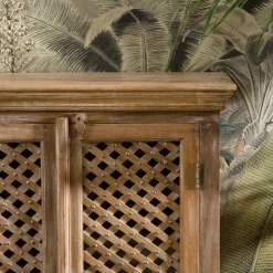 Made in Meubles Buffet<Buffet haut en bois de manguier Rosa