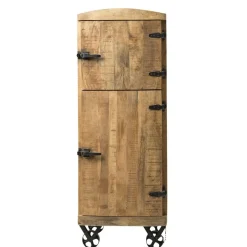 Made in Meubles Buffet<Buffet haut en bois de manguier Iris