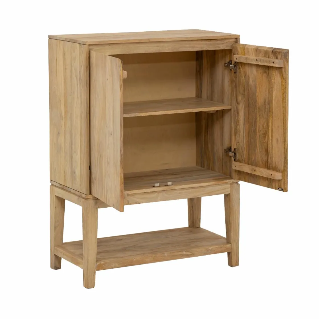 Made in Meubles Buffet<Buffet haut en bois de manguier Ode