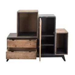 Made in Meubles Buffet<Buffet modulable en bois massif Hollywood