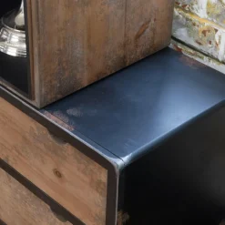 Made in Meubles Buffet<Buffet modulable en bois massif Hollywood