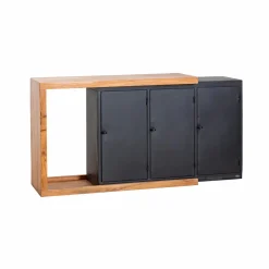 Made in Meubles Buffet<Buffet rétractable en bois d'acacia Emilio