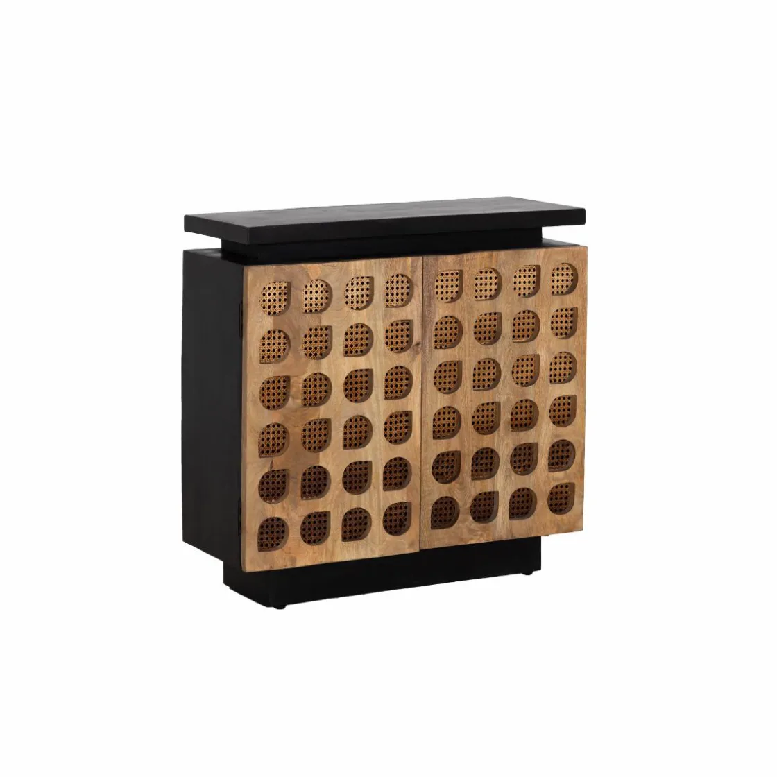 Made in Meubles Buffet<Buffet sculpté en bois de manguier Camélia