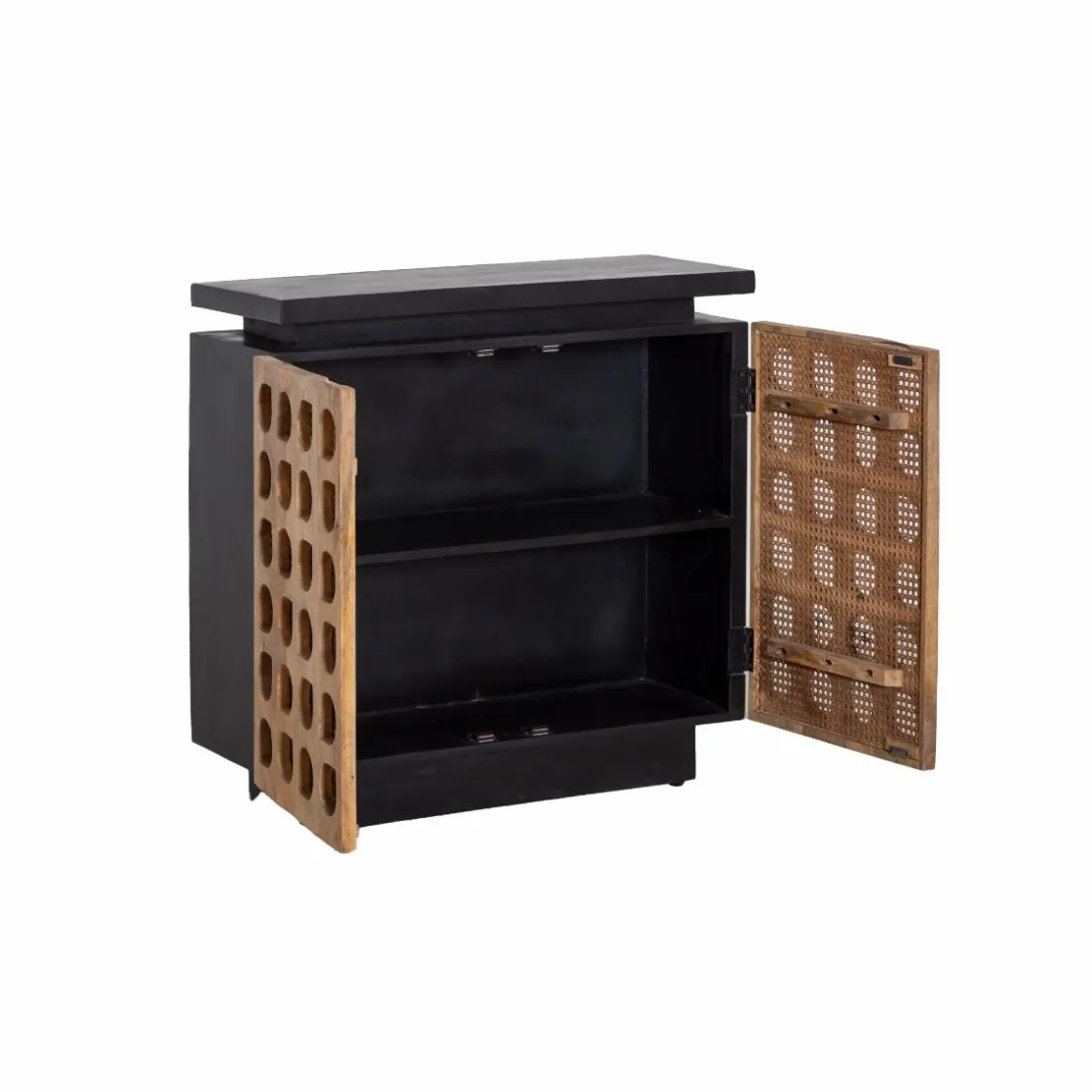 Made in Meubles Buffet<Buffet sculpté en bois de manguier Camélia