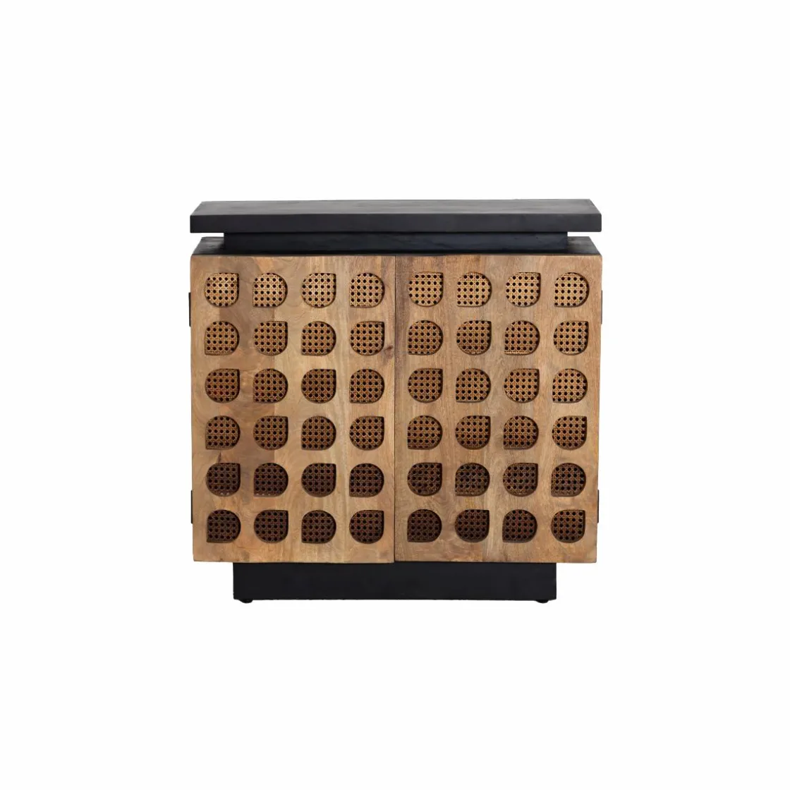 Made in Meubles Buffet<Buffet sculpté en bois de manguier Camélia