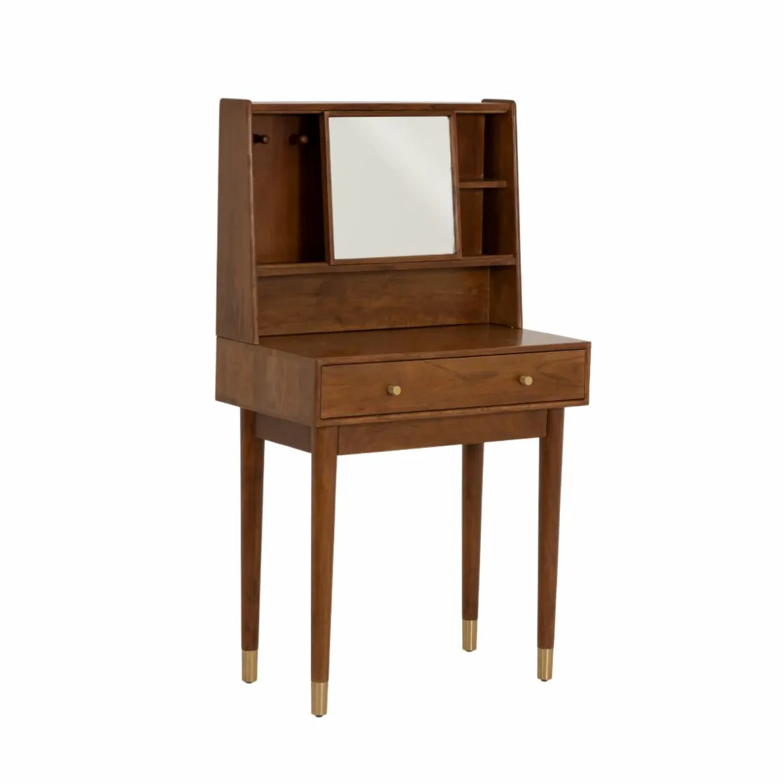 Made in Meubles Bureau<Bureau en bois d'acacia et métal Emiel