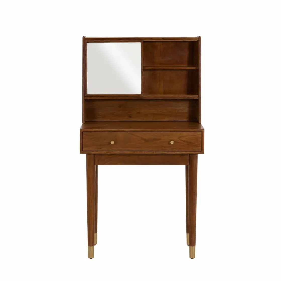 Made in Meubles Bureau<Bureau en bois d'acacia et métal Emiel