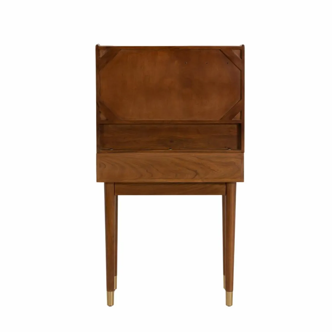 Made in Meubles Bureau<Bureau en bois d'acacia et métal Emiel