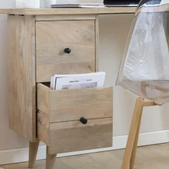 Made in Meubles Bureau<Bureau en bois de manguier Augustine