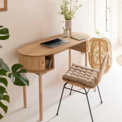 Made in Meubles Bureau<Bureau en bois pin clair Colin