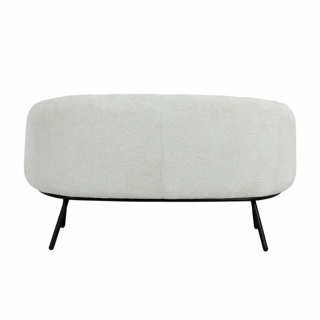 Made in Meubles Canapé<Canapé en tissu bouclette écru Filipa