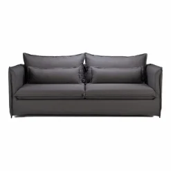 Made in Meubles Canapé<Canapé en tissu gris 3 places Madrid