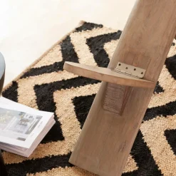 Made in Meubles Chaise<Chaise allongée en bois de manguier Jordana