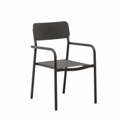 Made in Meubles Chaise De Jardin<Chaise de jardin en aluminium gris  Kaïa (lot de 2)