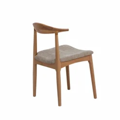 Made in Meubles Chaise<Chaise en bois de hêtre clair Aline (lot de 2)