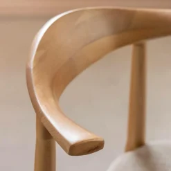 Made in Meubles Chaise<Chaise en bois de hêtre clair Aline (lot de 2)