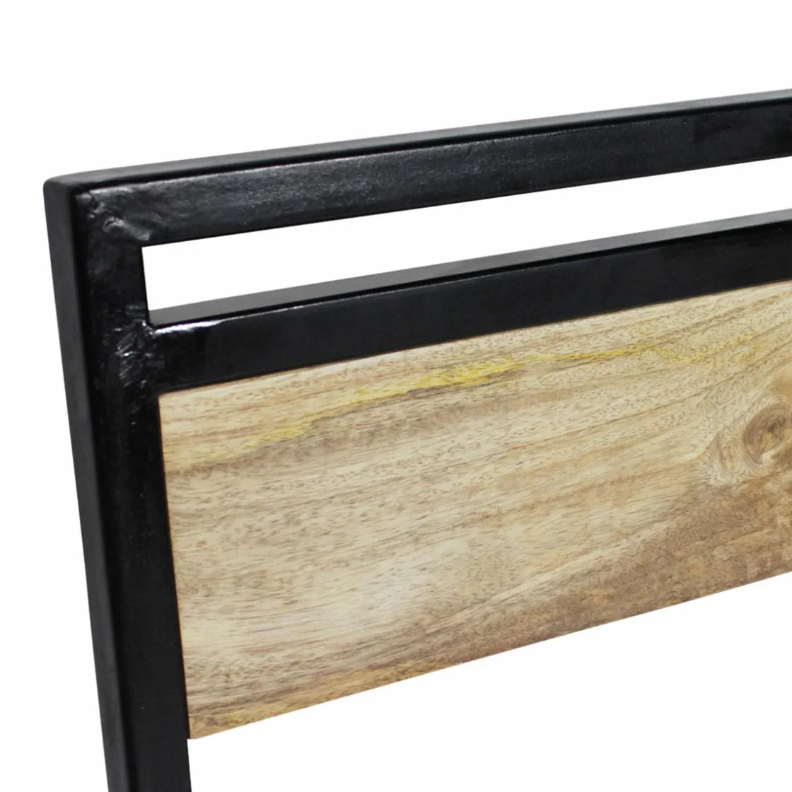 Made in Meubles Chaise<Chaise en bois de manguier New-York (lot de 2)