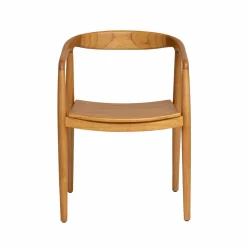 Made in Meubles Chaise<Chaise en bois de teck June (lot de 2)