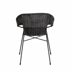 Made in Meubles Chaise<Chaise en rotin et en métal Aurélien