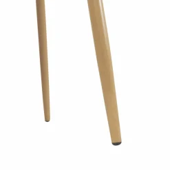 Made in Meubles Chaise<Chaise scandinave blanc pieds compas Marius (lot de 2)