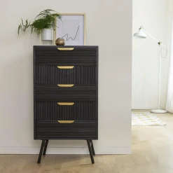 Made in Meubles Chiffonnier<Chiffonnier en bois de manguier James