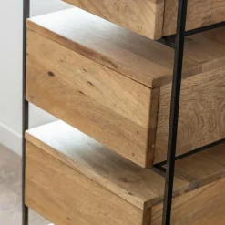 Made in Meubles Chiffonnier<Chiffonnier en bois de manguier et métal Haïcé