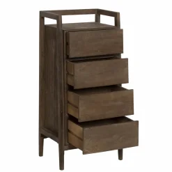 Made in Meubles Chiffonnier<Chiffonnier en bois de manguier marron Emile