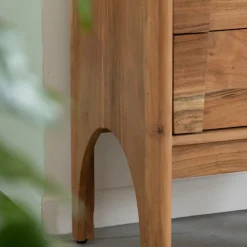 Made in Meubles Chiffonnier<Chiffonnier en marbre et bois d'acacia Calix