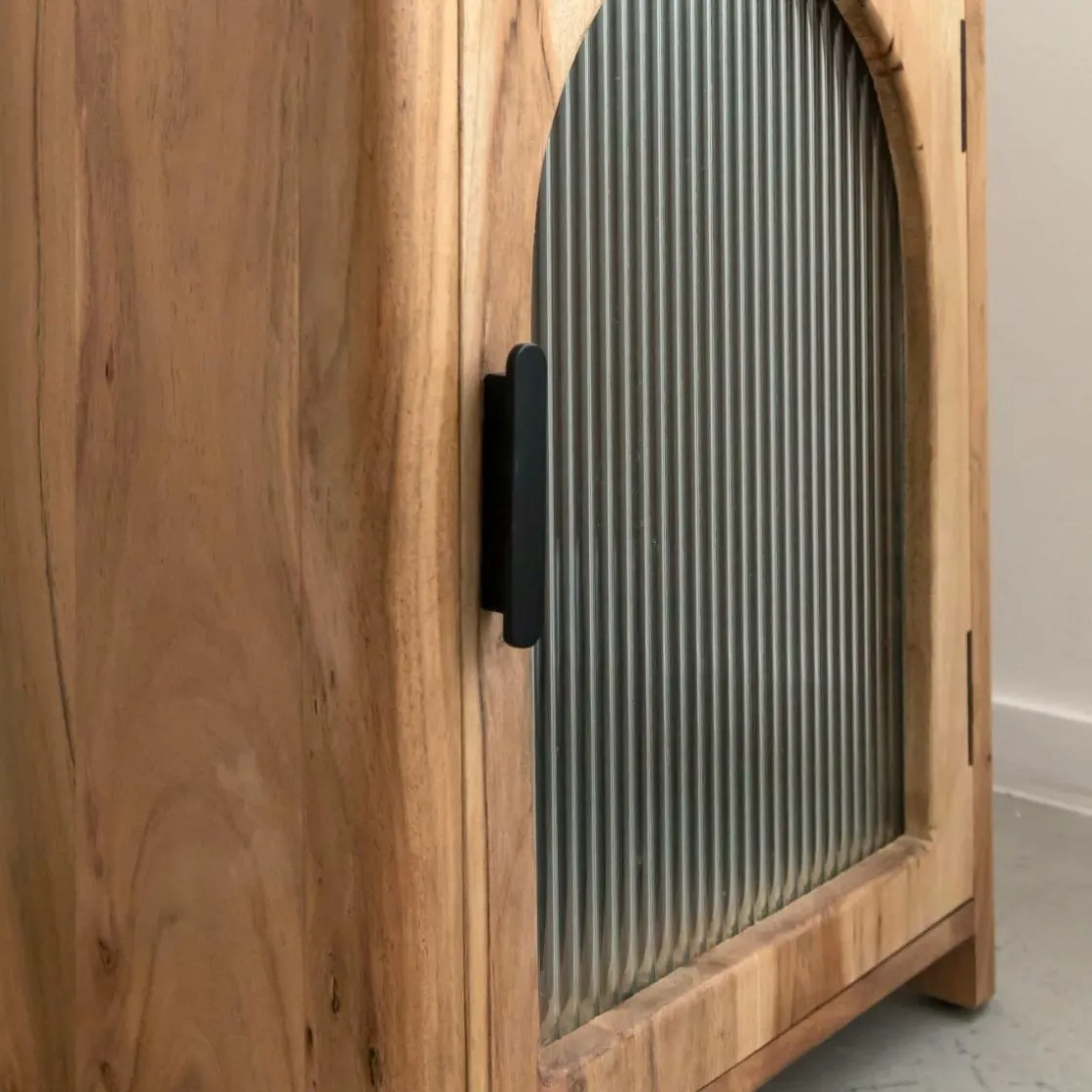 Made in Meubles Colonne<Colonne 1 étagère en bois d'acacia Emyr