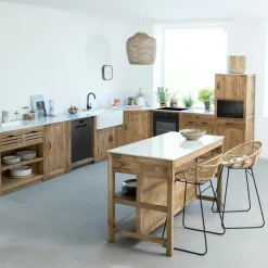 Made in Meubles Meuble Bas<Colonne de cuisine pour micro-ondes Epure