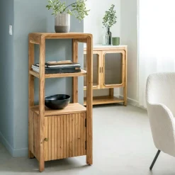 Made in Meubles Colonne<Colonne en bois d'acacia massif Emyr