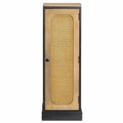 Made in Meubles Colonne|Armoire<Colonne en bois de manguier et cannage Ezra