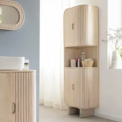 Made in Meubles Bibliothèque|Colonne<Colonne en bois de manguier Yoni