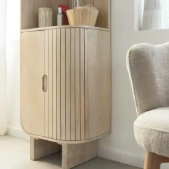 Made in Meubles Bibliothèque|Colonne<Colonne en bois de manguier Yoni