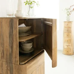 Made in Meubles Colonne<Colonne en bois de manguier Aléna