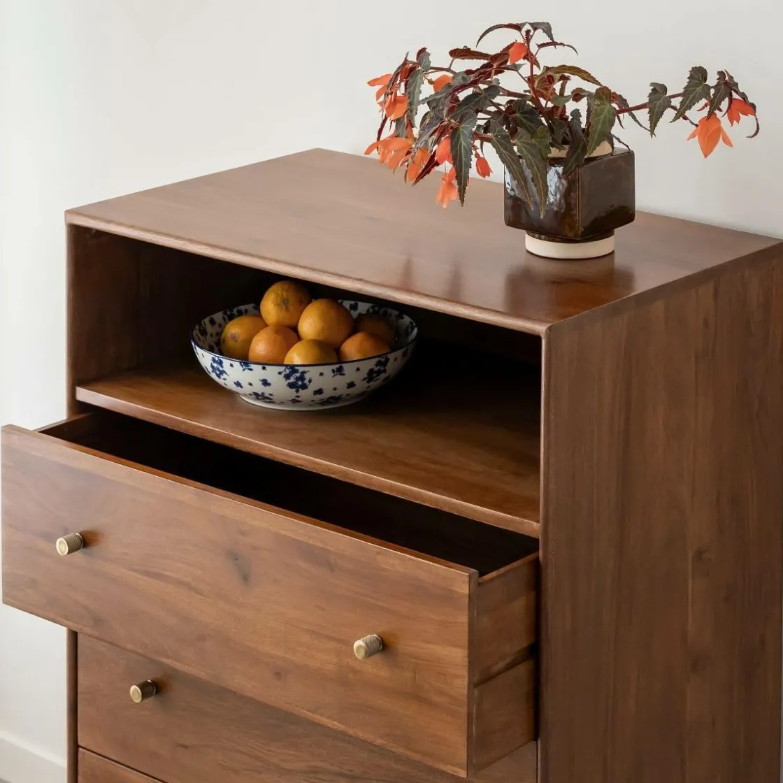 Made in Meubles Commode<Commode en bois d'acacia Emiel