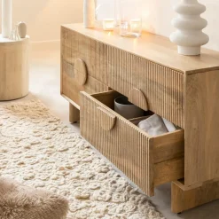 Made in Meubles Commode<Commode en bois de manguier Ewan