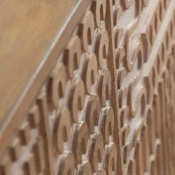 Made in Meubles Commode<Commode en bois de manguier sculpté Léopold