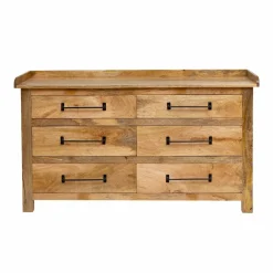 Made in Meubles Commode<Commode en bois de manguier 6 tiroirs Dolly