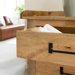 Made in Meubles Commode<Commode en bois de manguier 6 tiroirs Dolly